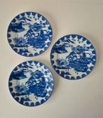 3 bordjes delftsblauw, Antiek en Kunst, Antiek | Wandborden en Tegels, Ophalen of Verzenden