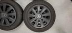winterbanden 175/65/R14 op velg met zwarte Ford wieldoppen, Auto-onderdelen, Ophalen, 14 inch, 175 mm, Banden en Velgen