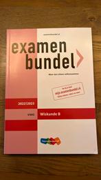 Wiskunde B, vwo, examenbundel 2022/2023, Ophalen of Verzenden, Zo goed als nieuw, VWO