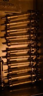 Antiek glazen Injectiespuiten,v2a naalden,medische collectie, Ophalen of Verzenden