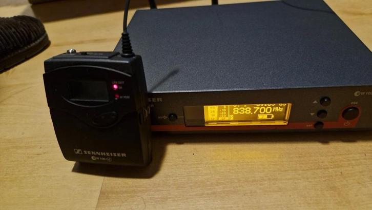 Sennheiser EM 100 G3, Muziek en Instrumenten, Microfoons, Gebruikt, Overige typen, Draadloos, Ophalen of Verzenden