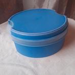Koektrommel Tupperware, Ophalen of Verzenden, Zo goed als nieuw, Blauw, Bus of Trommel