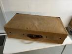 Vintage koffer incl afneembare hoes, Sieraden, Tassen en Uiterlijk, Koffers, Ophalen, Gebruikt, Leer, 70 cm of meer
