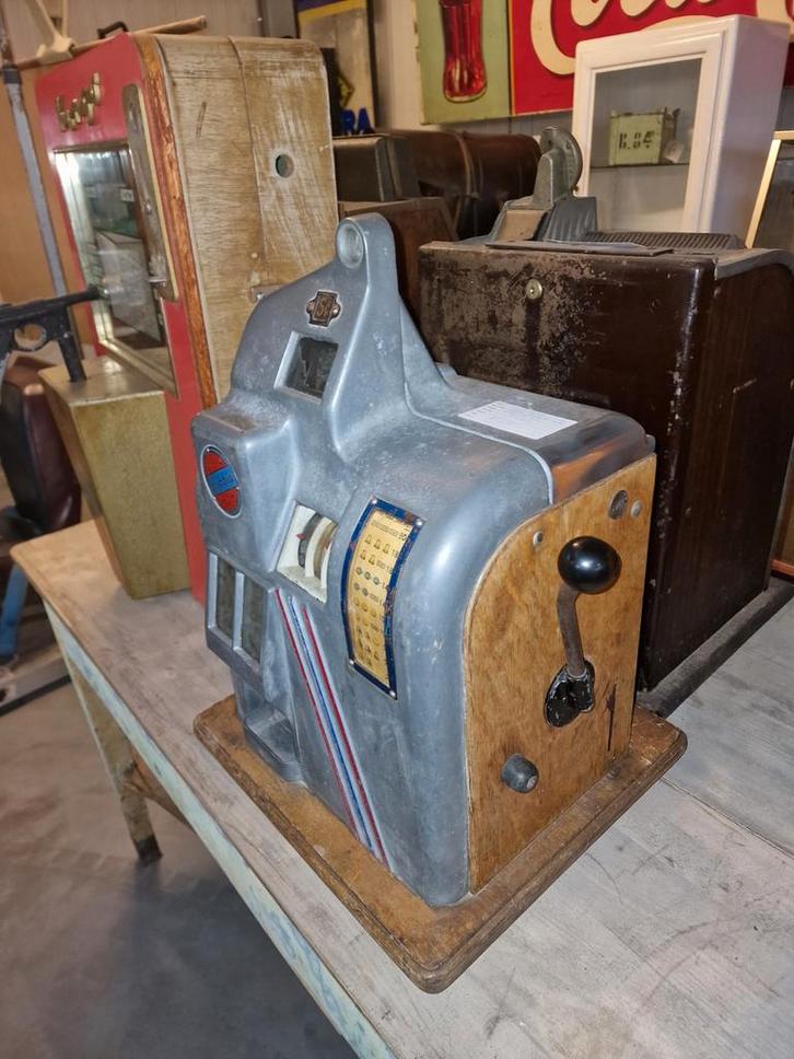 Columbia  slotmachine 1930, Verzamelen, Automaten | Gokkasten en Fruitautomaten, Gebruikt, Overige munten, Ophalen