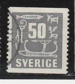 Zweden 1954 - Rotstekening, Postzegels en Munten, Postzegels | Europa | Scandinavië, Zweden, Ophalen, Gestempeld