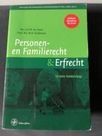Personen - en Familierecht en Erfrecht 8e druk, Boeken, Ophalen of Verzenden, Alpha, Zo goed als nieuw, HBO