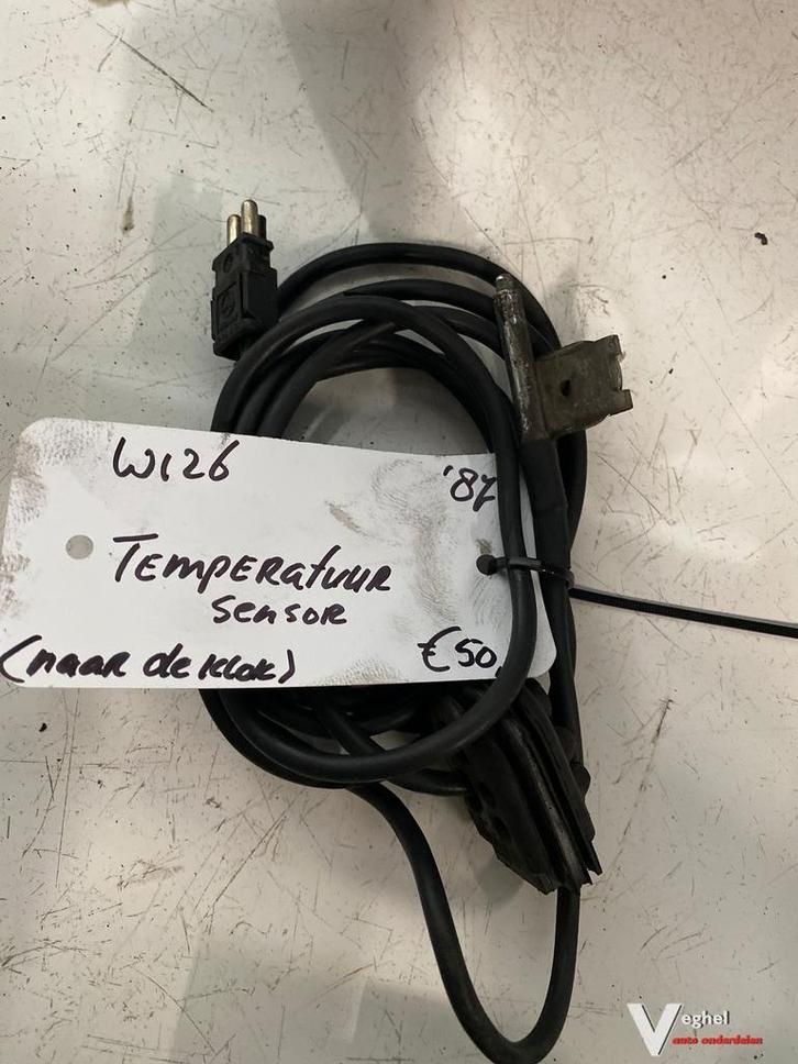 Mercedes W126 560SEL 1987 Kabel met temperatuursensor, Auto-onderdelen, Elektronica en Kabels, Gebruikt, Ophalen of Verzenden