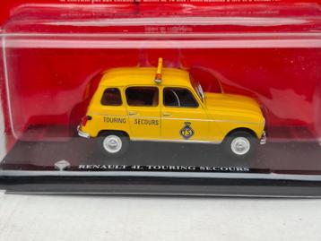Renault 4L wegenwacht België - Hachette 1/43 beschikbaar voor biedingen