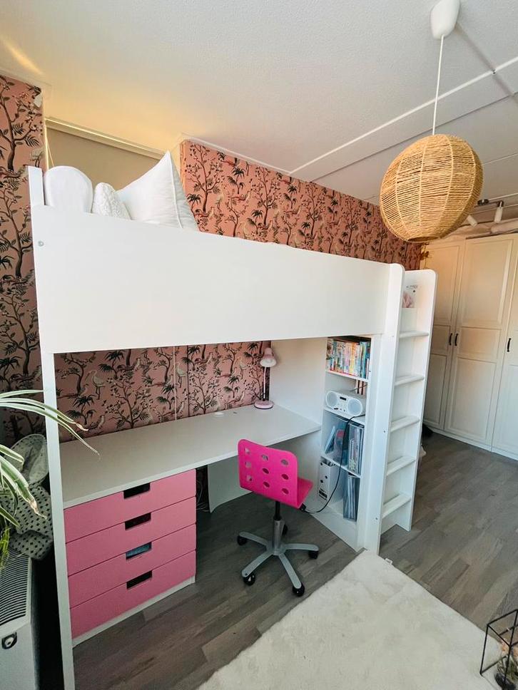 Leuke Ikea Stuva Hoogslaper voorloper van Smastad, Kinderen en Baby's, Kinderkamer | Stapelbedden en Hoogslapers, Gebruikt, Hoogslaper