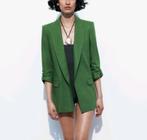 Nieuwe blazer driekwart mouw Zara maat s, Kleding | Dames, Nieuw, Groen, Zara, Jasje