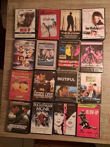 DVD verzameling B beschikbaar voor biedingen