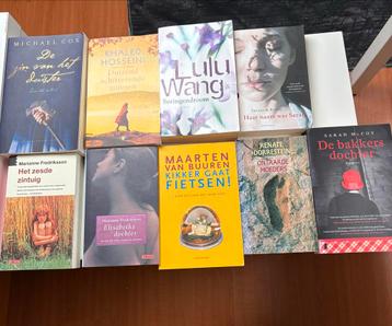 Boekenpakket diverse auteurs beschikbaar voor biedingen