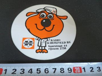 sticker EXPERT Rijssem  Radio Schonebeld bv Haarstraat 44  beschikbaar voor biedingen