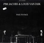 Pim Jacobs & Louis van Dijk - Face to Face LP, 1980 tot heden, Ophalen of Verzenden, Zo goed als nieuw, 12 inch