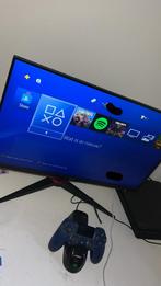Ps4 plus monitor, 1 controller en oplaadstation, Ophalen of Verzenden, Zo goed als nieuw, Met 1 controller, Original