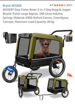 Kesser hondenfietskar 2in 1 nieuw, Dieren en Toebehoren, Honden-accessoires, Ophalen of Verzenden, Nieuw
