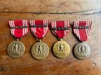 WO2 Amerikaans Good Conduct medal + subsequent award clasps, Verzamelen, Militaria | Tweede Wereldoorlog, Amerika, Verzenden, Landmacht