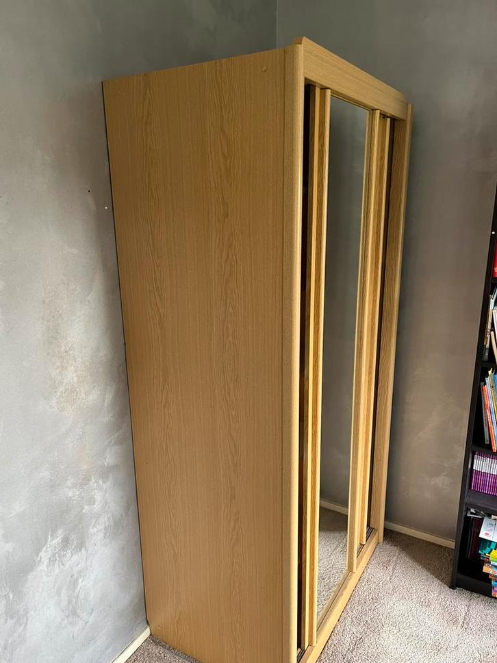 Kledingkast, Huis en Inrichting, Kasten | Kledingkasten, Gebruikt, 200 cm of meer, 100 tot 150 cm, 50 tot 75 cm, Met deur(en)