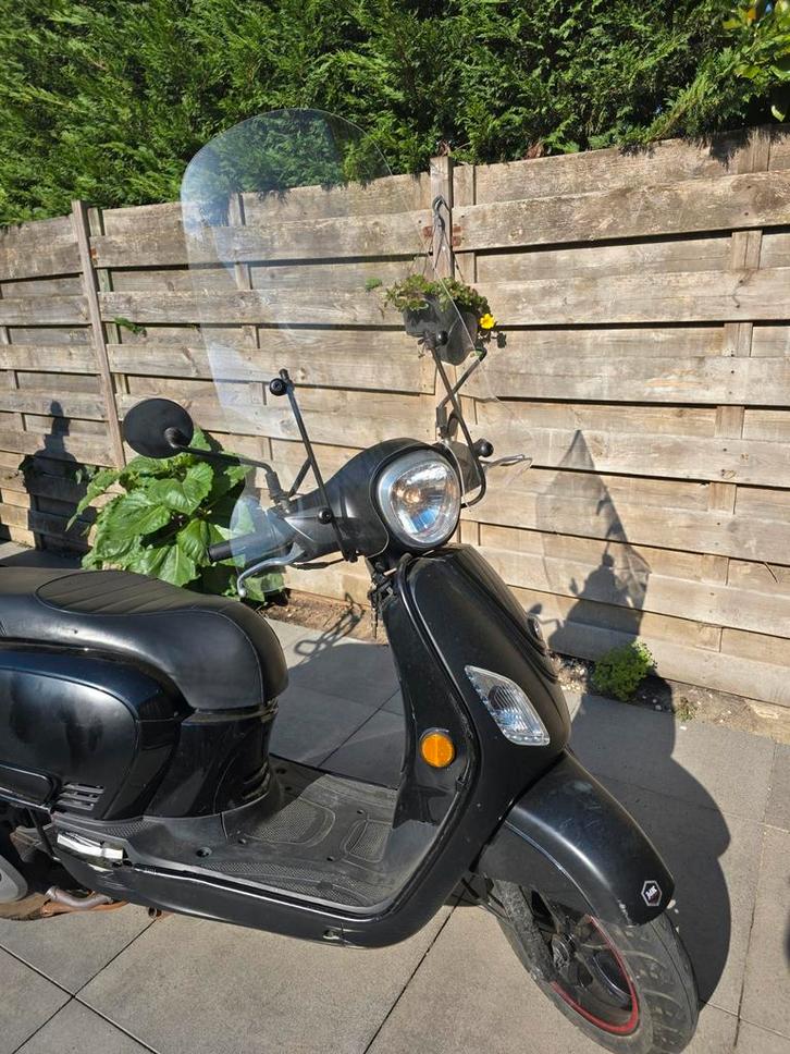 Sym Fiddle 3, Fietsen en Brommers, Scooters | SYM, Zo goed als nieuw, Fiddle, Maximaal 25 km/u, Benzine, Ophalen