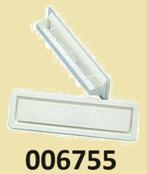 006755 Ventilatierooster inbouw knststf wit 385x90mm € 16,95, Watersport en Boten, Accessoires en Onderhoud, Ophalen of Verzenden