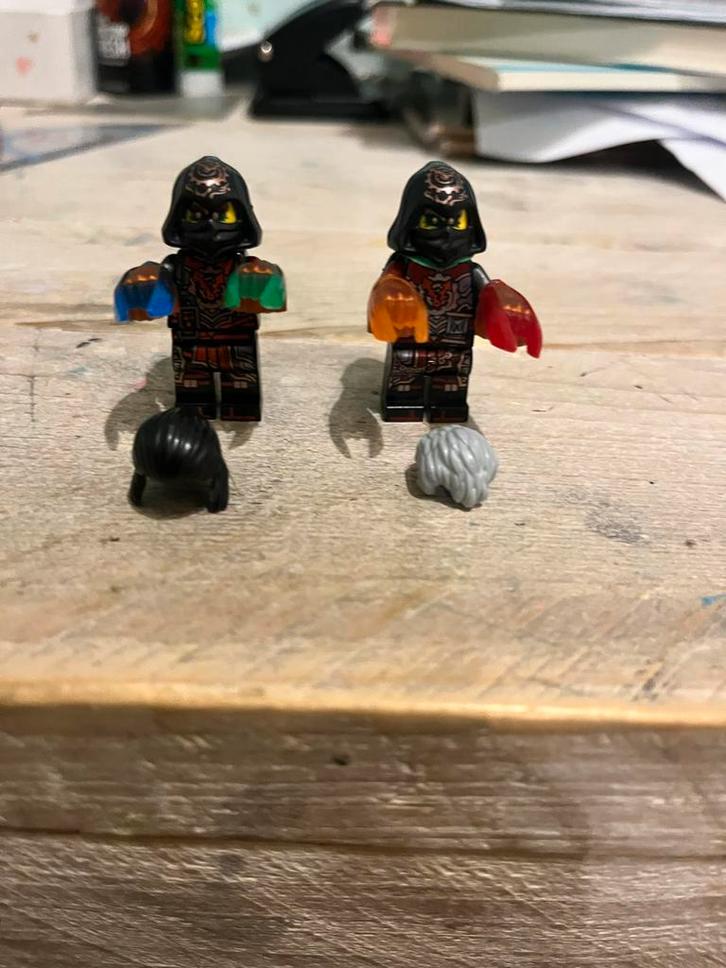Lego Ninjago Krux & Acronix Minifiguren, Kinderen en Baby's, Speelgoed | Duplo en Lego, Gebruikt, Lego, Losse stenen, Ophalen of Verzenden