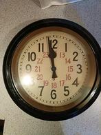 Vintage slave clock / dochterklok (Siemens), Ophalen of Verzenden, Gebruikt, Analoog, Wandklok