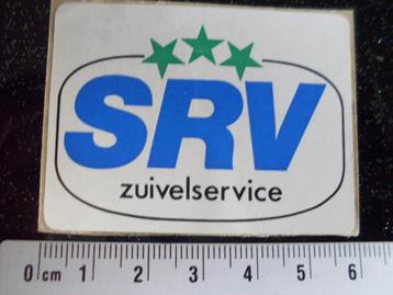 sticker SRV zuivelservice logo beschikbaar voor biedingen
