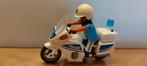 Playmobil Politiemotor (6923) aangeboden, Kinderen en Baby's, Speelgoed | Playmobil, Ophalen, Zo goed als nieuw, Complete set