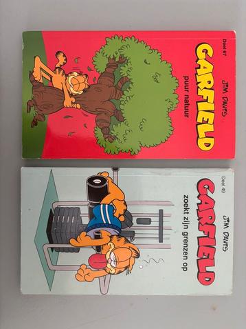 Garfield Stripboeken – Deel 49 & 67 – Jim Davis beschikbaar voor biedingen