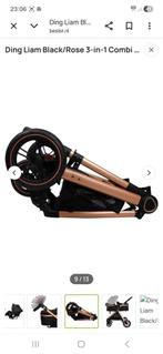 Mooie  kinderwagen van het merk ding 3 in1, Met autostoeltje, Nieuw, Combiwagen, Ophalen