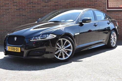 Jaguar XF 3.0 V6 '14 Leder NAP Clima Navi Cruise Inruil moge, Auto's, Jaguar, Bedrijf, Te koop, XF, ABS, Achteruitrijcamera, Airbags