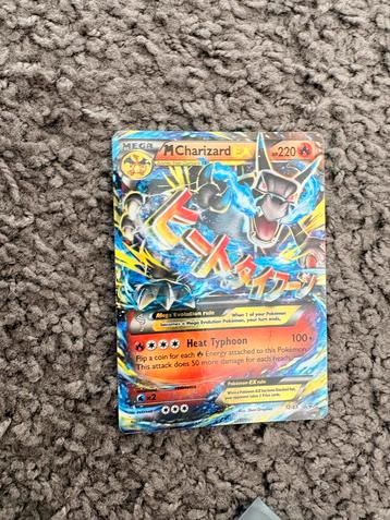 Mega Charizard EX - Zeldzame Pokémonkaart! beschikbaar voor biedingen