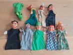 9  vintage, poppenkastpoppen, Ophalen of Verzenden