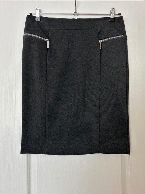 Rok van Michael Kors maat 10 (=mast 40), Kleding | Dames, Rokken, Zo goed als nieuw, Maat 38/40 (M), Grijs, Knielengte, Ophalen of Verzenden