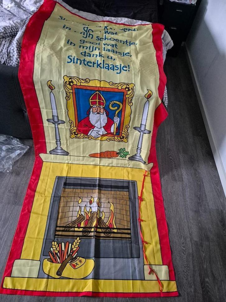 Schoorsteenbanner Sinterklaas, Diversen, Sinterklaas, Zo goed als nieuw, Ophalen of Verzenden