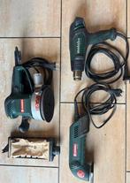 Schuurset Metabo, (zie beschrijving), Doe-het-zelf en Verbouw, Gereedschap | Schuurmachines, Ophalen of Verzenden, Zo goed als nieuw