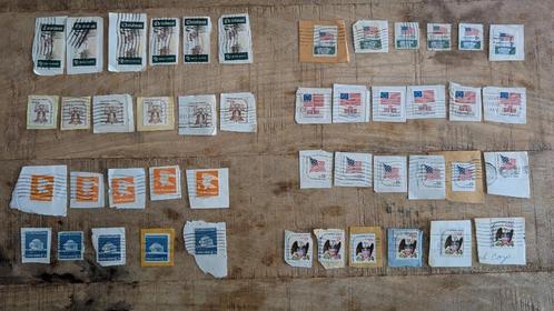 Postzegels USA jaren 70, Postzegels en Munten, Postzegels | Volle albums en Verzamelingen, Buitenland, Ophalen of Verzenden