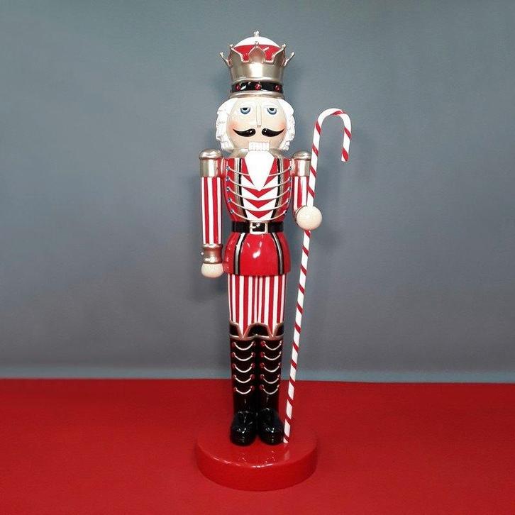 Nutcracker king 6.5ft – Notenkraker Hoogte 200 cm, Diversen, Kerst, Nieuw, Ophalen