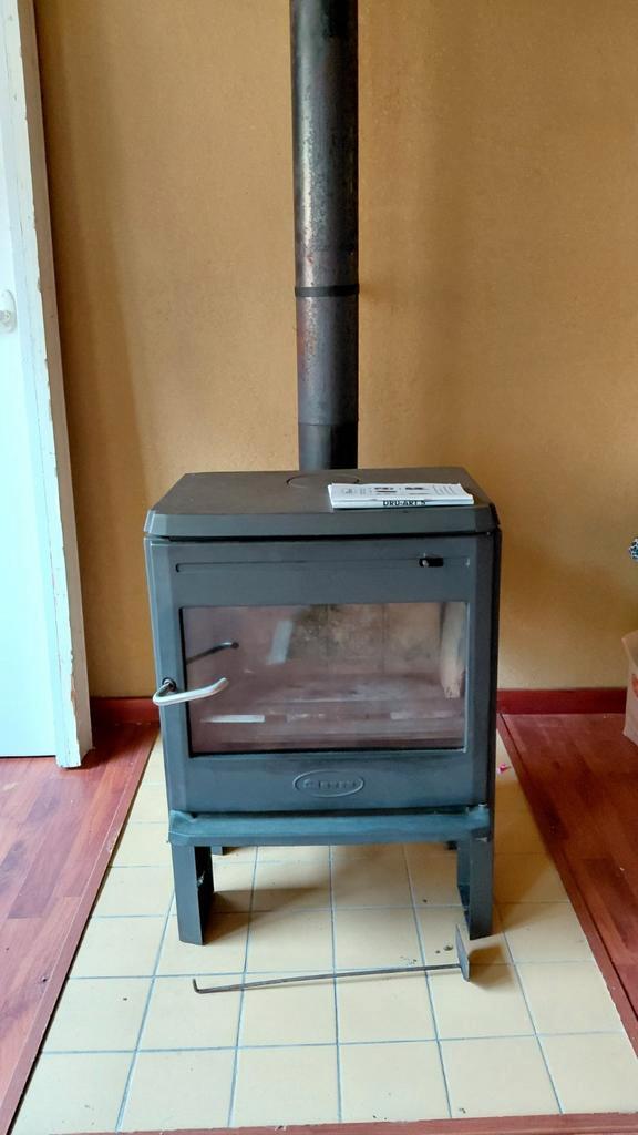 Houtkachel Dovre 360CB3 - Vrijstaand model, Huis en Inrichting, Kachels, Gebruikt, Vrijstaand, Houtkachel, Hout, Ophalen