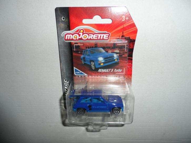 Majorette Vintage serie - Renault 5 Turbo - 1:64, Hobby en Vrije tijd, Modelauto's | Overige schalen, Nieuw, Auto, Ophalen of Verzenden