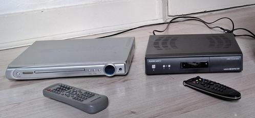 DVD-speler + Homecast digitale ontvanger, Audio, Tv en Foto, Schotelantennes, Gebruikt, Overige merken, Ophalen