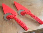 2 felrode pizza/taartsnijders van Coca Cola, Ophalen of Verzenden, Zo goed als nieuw, Gebruiksvoorwerp