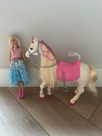 Barbie met interactieve paard., Ophalen of Verzenden, Zo goed als nieuw, Barbie