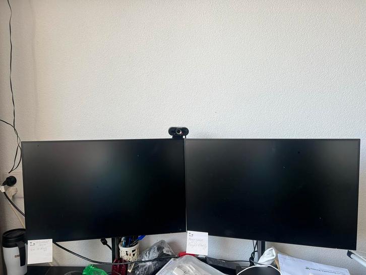 2x HP Z24n G3 Monitoren - 24 inch, Computers en Software, Monitoren, Gebruikt, 60 Hz of minder, DisplayPort, Gaming, In hoogte verstelbaar