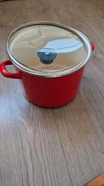Soeppan van V&D voor gasstel., Huis en Inrichting, Keuken | Potten en Pannen, Ophalen, Gebruikt, Kookpan of Snelkookpan