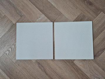 2 witte lego 11010 11026 bouwplaten grondplaten baseplates beschikbaar voor biedingen