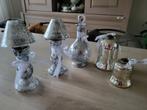 Zilverkleurige decoratie set, Ophalen of Verzenden, Zo goed als nieuw, Overige vormen, Glas