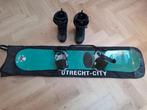Salomon snowboard 160 cm + snowboardschoenen maat 45, Sport en Fitness, Snowboarden, Ophalen, Gebruikt, Schoenen