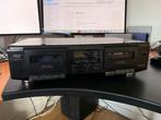 Sony TC-WE305 stereo dubbel cassettedeck, Ophalen of Verzenden, Dubbel, Sony