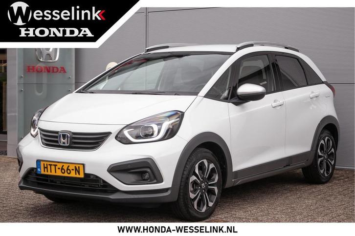 Honda Jazz 1.5 e:HEV Crosstar Ad. Cruise | Carplay/Android a, Auto's, Honda, Te koop, Jazz, ABS, Achteruitrijcamera, Adaptive Cruise Control